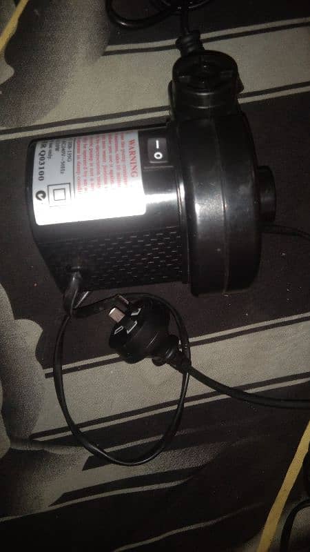 Air pump and bloor for air bed and many things rechargeable air pump 7