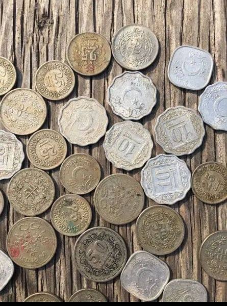 Pakistan old coins 4