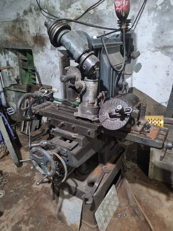 Milling & Lathe Machine 6