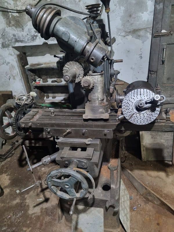 Milling & Lathe Machine 7