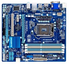 Motherboard GA-H77M-D3H with Processor Ci5 3rd Genratation