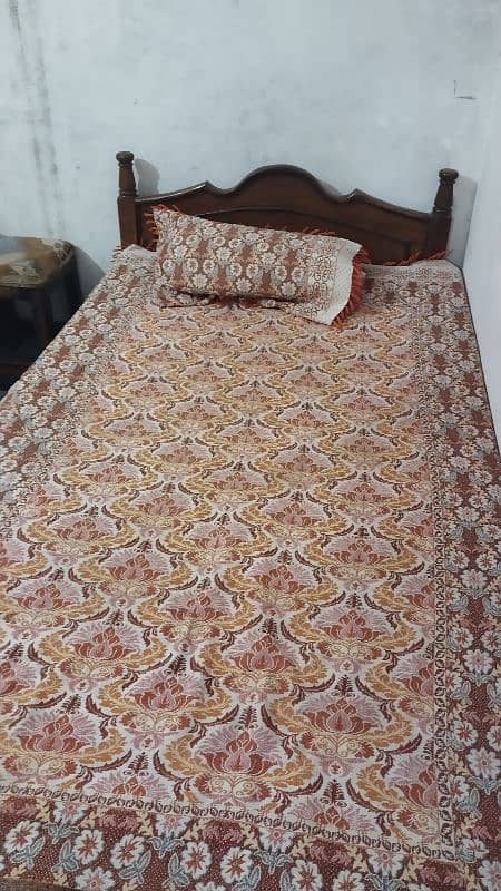 2 single bed for sale with mattress 2