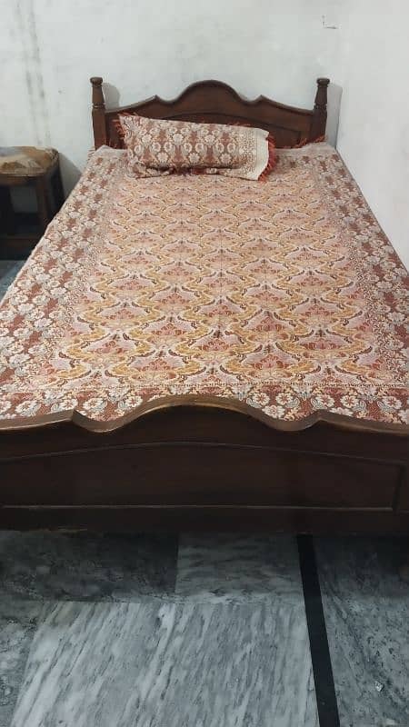 2 single bed for sale with mattress 3