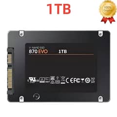 New Samsung 870 EVO 1TB SSD – SATA III 2.5" Internal Solid State Drive