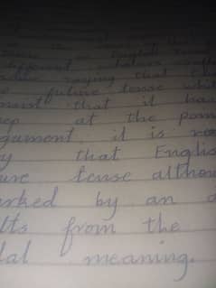 Handwriting Assingment work