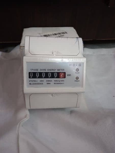 1 PHASE 2WIRE ENERGY METER 0