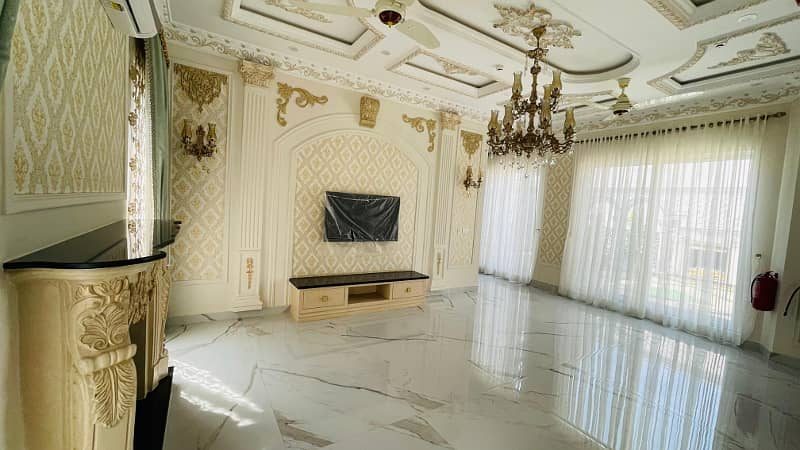 01 Kanal Out Class Stylish Luxury Spanish Design Bungalow Near City School For Sale In C-Block DHA Phase Lahore 11