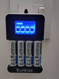 Uniross Rechargeable batteries and Charger