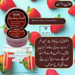 strawberry scrub