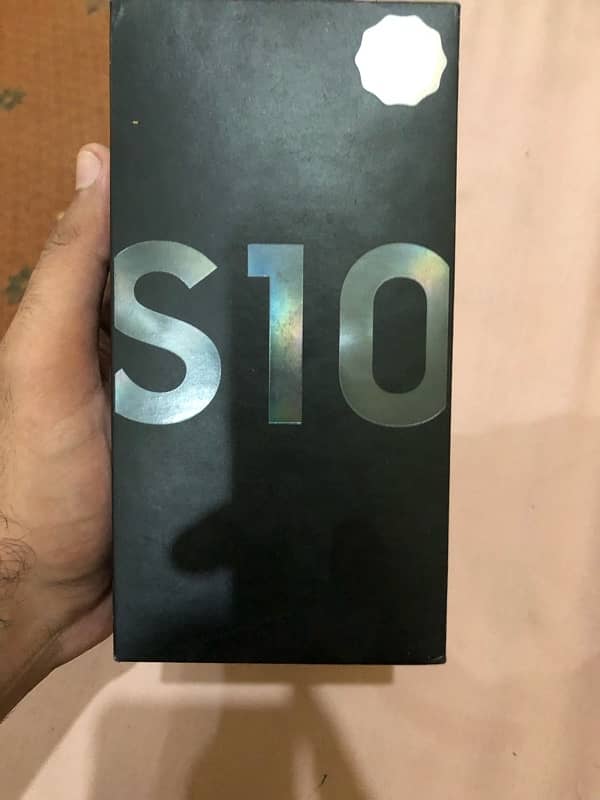 Samsung Galaxy S10 PTA APPROVED with original  cable and box 6