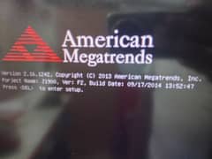 American Megatrends All in one touch screen PC