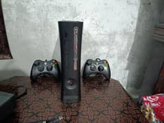 Xbox 360 With 2 Wire Controllers