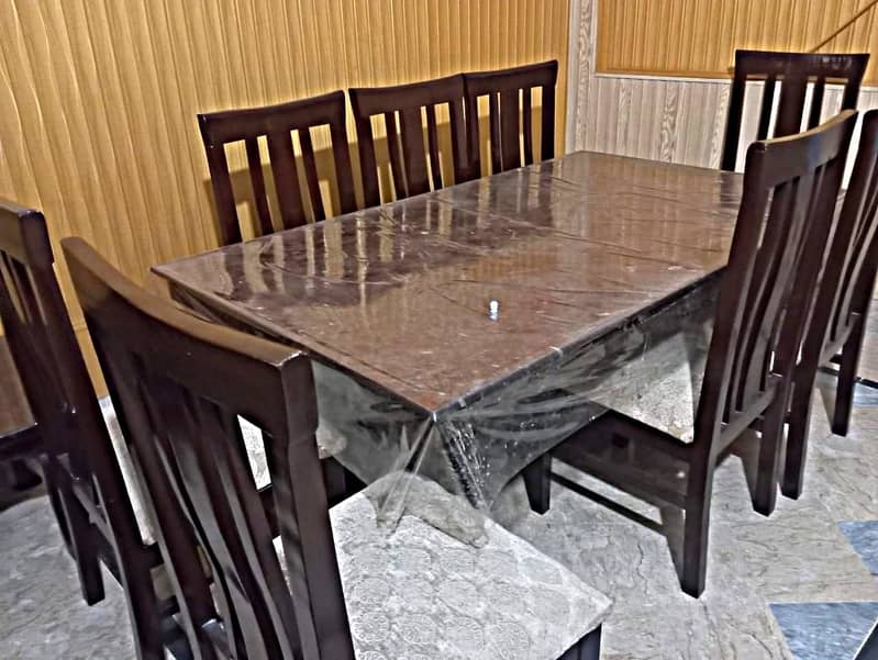 Dining Table For sale//8 seater Dining Table//(Top Solid wooden)Dining 1