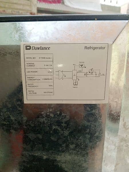 Dawlance inverter fridge new brand, 03013962328 2