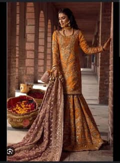 fancy dresses new condition. for mehndi barat walima