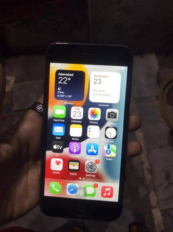 iphone 7 pta approved h 128gb. exchange possible iphone x with money. 6