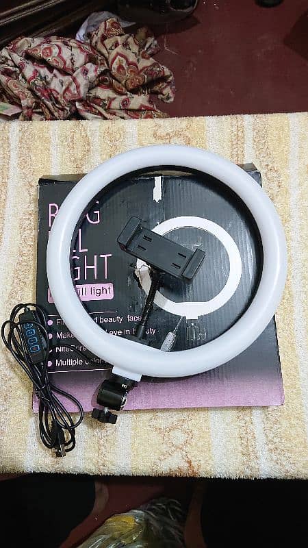 26cm ring light with tripod stand 5