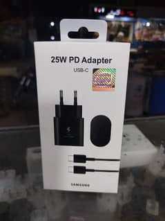 25W Charger + Cabel c to c box pack charger