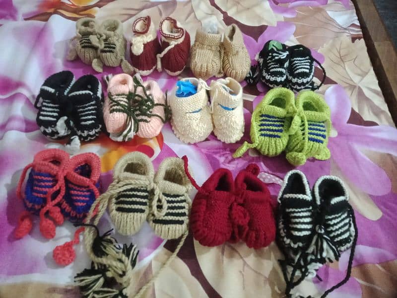 hand made baby  shoes 1