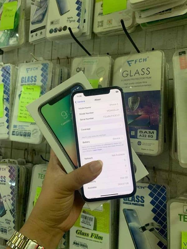 iphone x with complete box 0347-6101548 whatsapp number 2