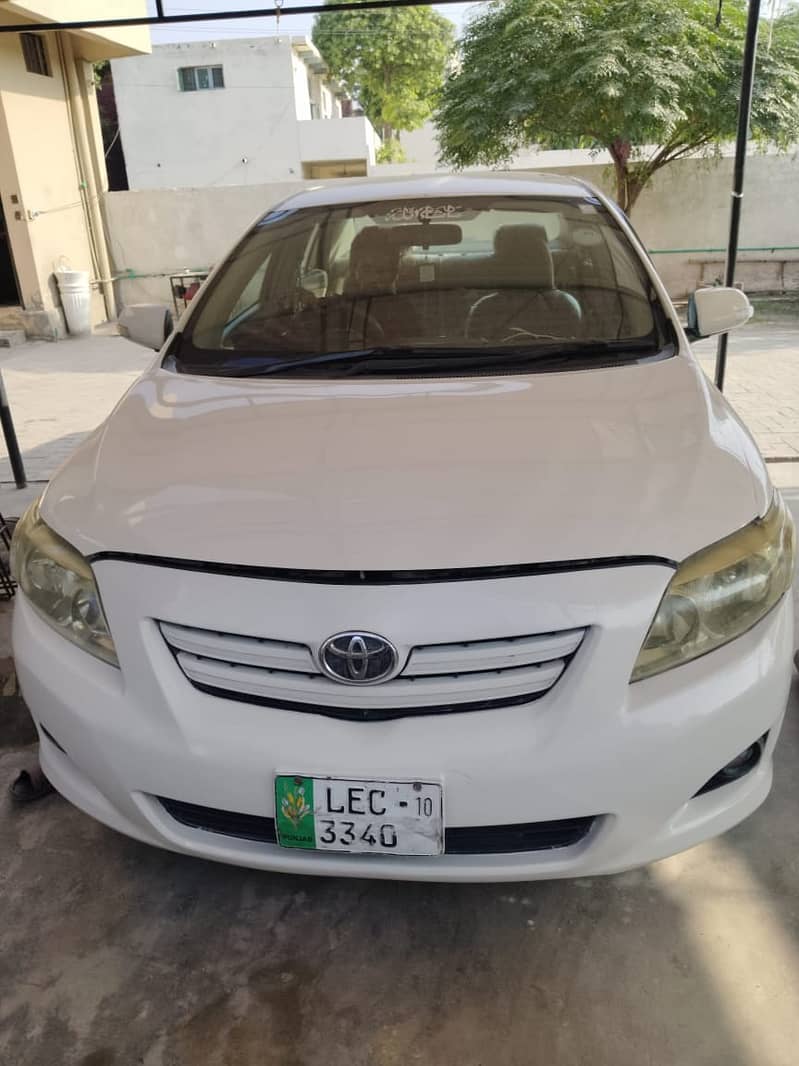 Toyota Corolla XLI 2010 2