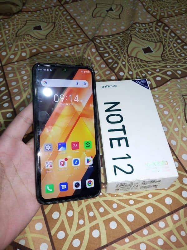 Infinix Note 12 6Gb 128Gb amoled display full box 0