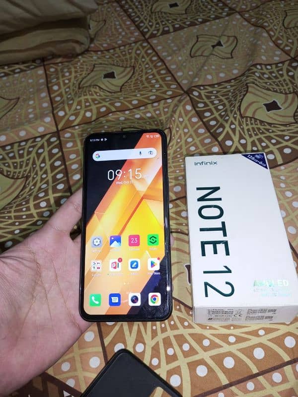 Infinix Note 12 6Gb 128Gb amoled display full box 3