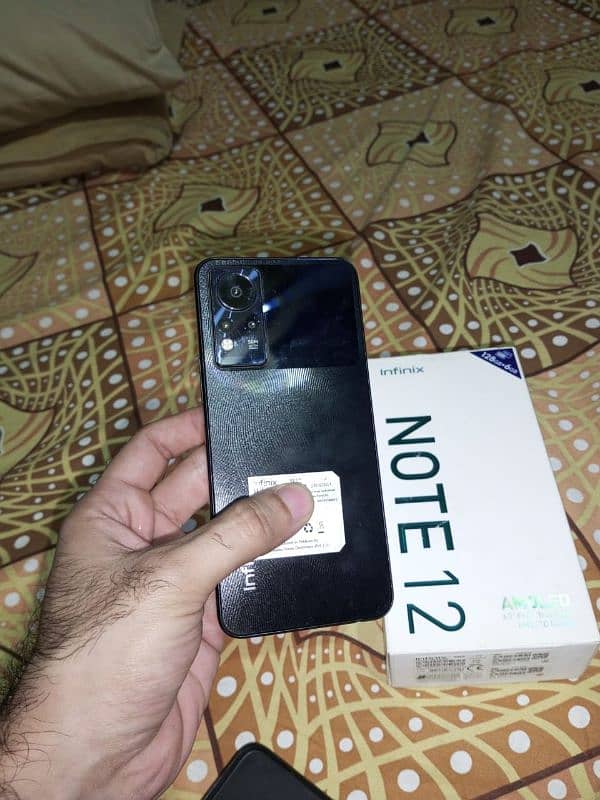 Infinix Note 12 6Gb 128Gb amoled display full box 5