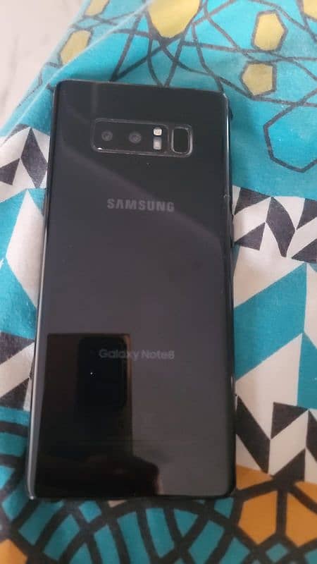 Samsung note 8 daul sim with Box Official Pta Approved 3