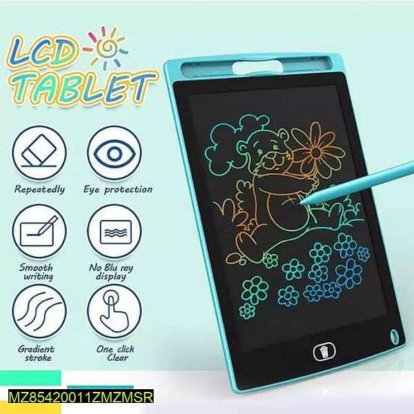 8.5 inches kid's writing tablet 3