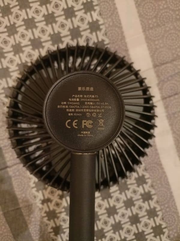 Xiaomi Rechargeable Fan. 9*10 3