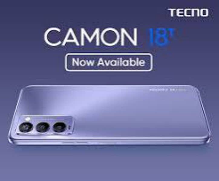 tecno camon 18t all box 0