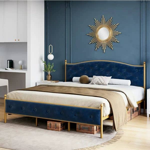 Double Bed | Iron Bed | Steel Bed | Furniture 3