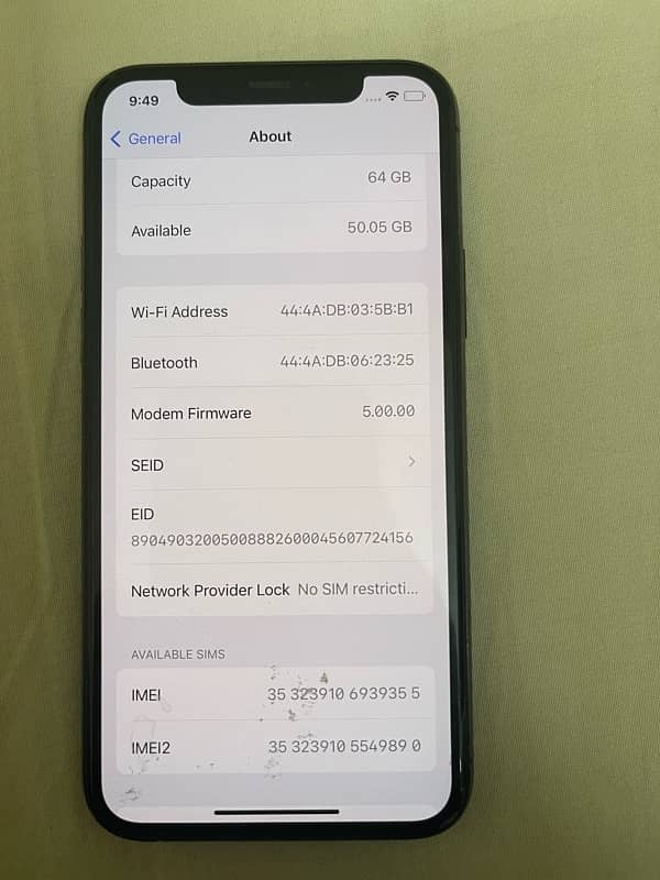 Iphone 11 pro non pta 64gb 1