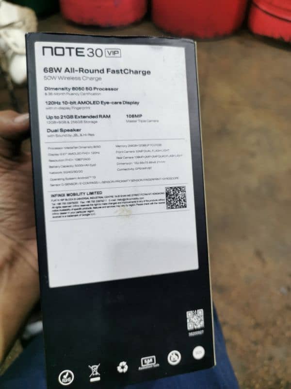 Infinix note 30 ViP 5G 7