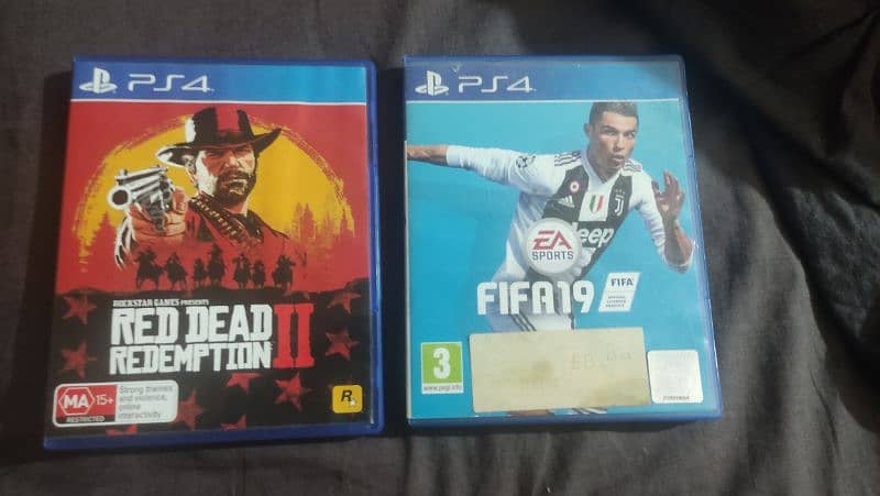 RDR 2 AND FIFA 19 ( exchange possible ) 0