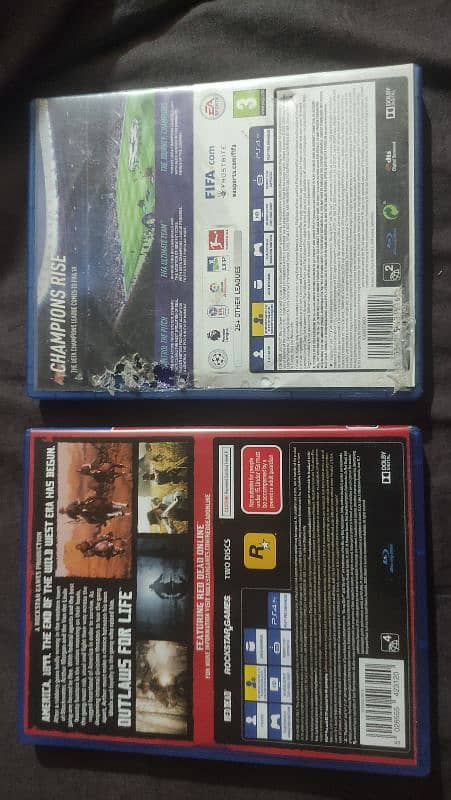 RDR 2 AND FIFA 19 ( exchange possible ) 1