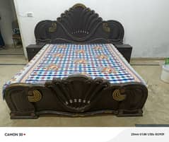 Bed wooden