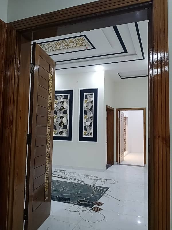 Raiz ul Jannah Rafi qamar road New brand Spanish 7 marly proper double story house for sale 2