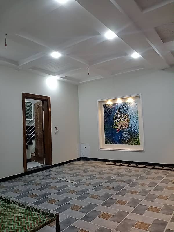 Raiz ul Jannah Rafi qamar road New brand Spanish 7 marly proper double story house for sale 4