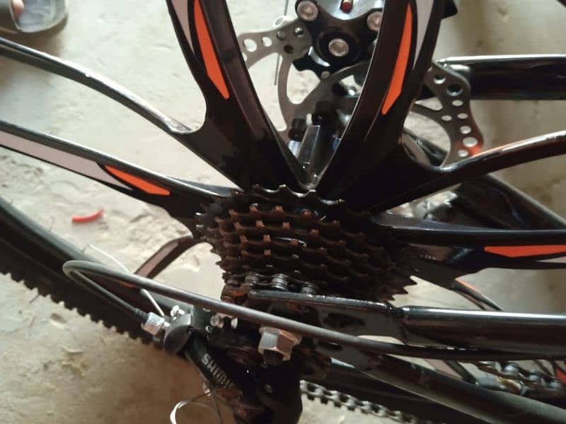 Hybrid Bicycle _Aloy Rim _ Disc brake_ 12+ extra gear 4