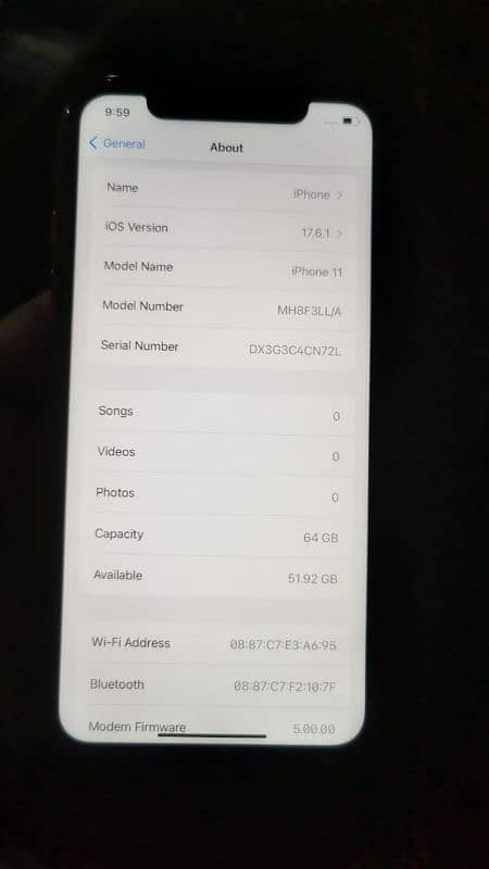 IPhone 11 64gb non pta 1