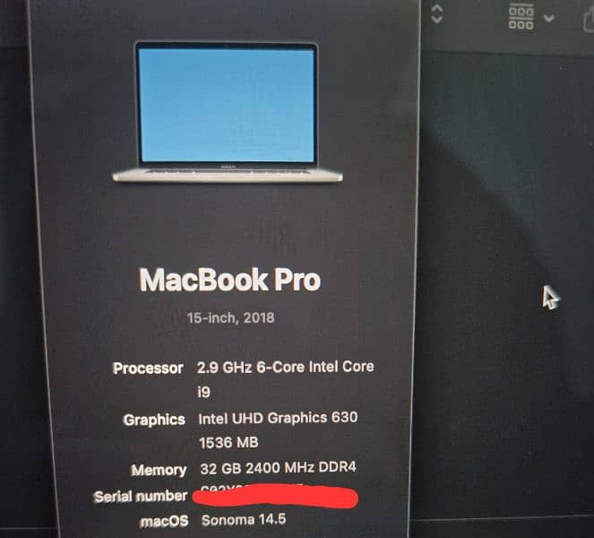 macboo pro 2018 i9 1