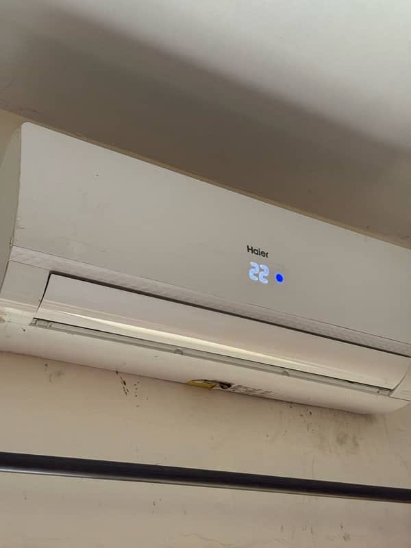 Haier split AC 1 ton 3