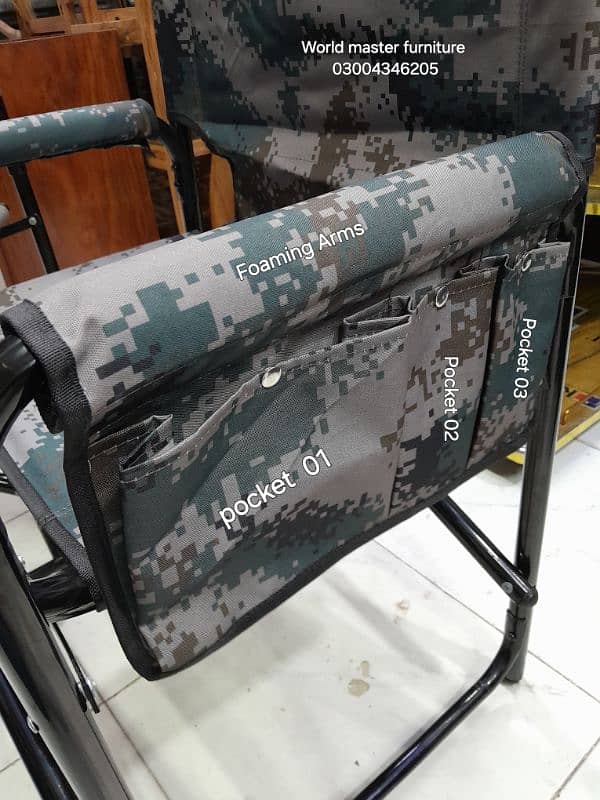 Folding chair/Camping chair/Army chair/picnic chair/Namaz chair 12