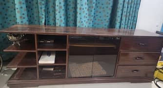 Tv trolly wooden sheesham. Solid Wood