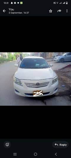 Toyota Corolla XLI 2010