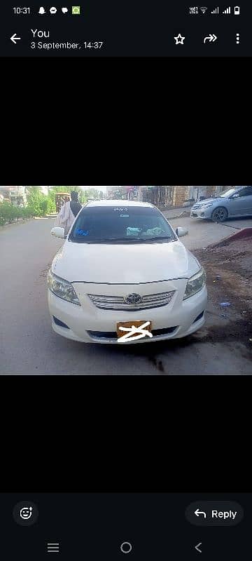 Toyota Corolla XLI 2010 0