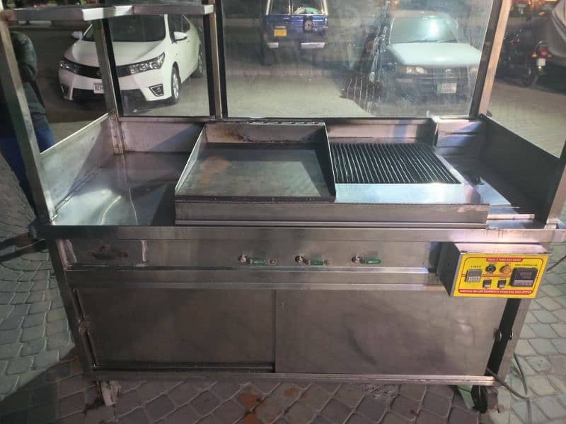 fastfood fryer hotplate grill 12