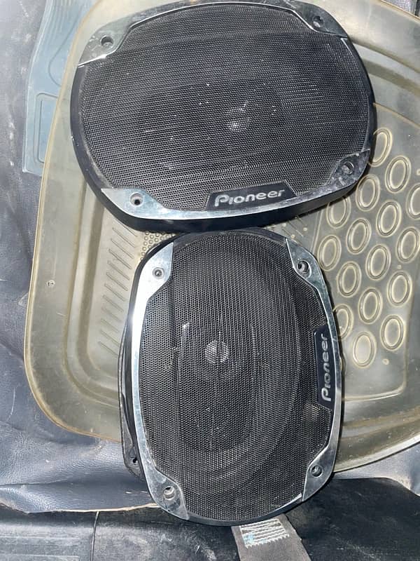 Pioneer woofers with excellent base available for sale 4